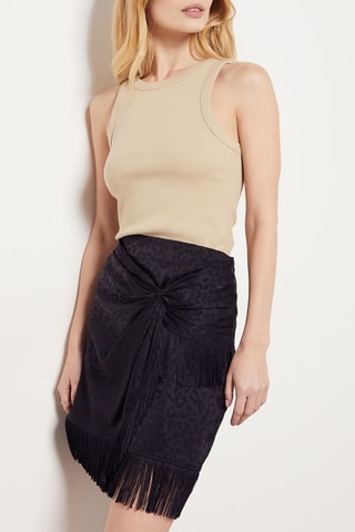 Jupe taille haute- Noir