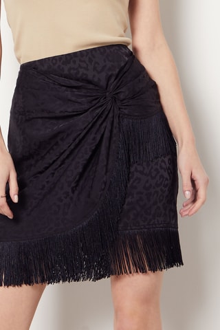 Jupe taille haute- Noir