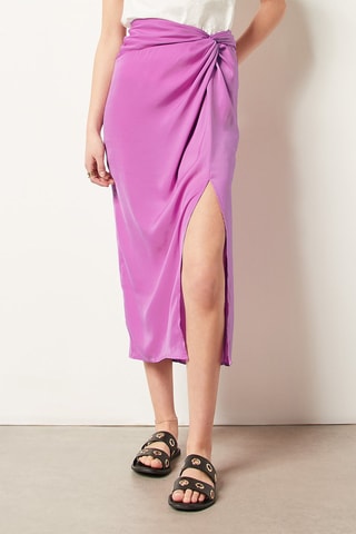 Jupe midi Rose