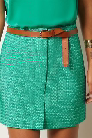 Minijupe Vert