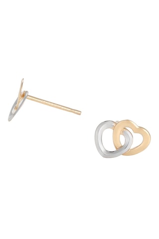 Brincos Petits Cœurs 
Ouro amarelo e ouro branco