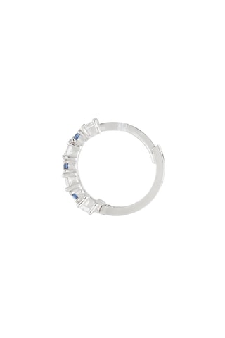 Argolas Oceano Ouro branco - 0,9 cm