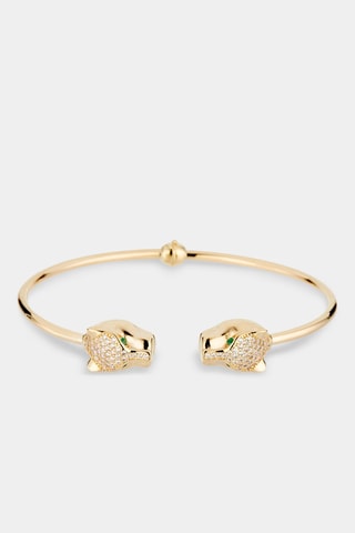 Pulseira rígida Bagheera 
Ouro amarelo