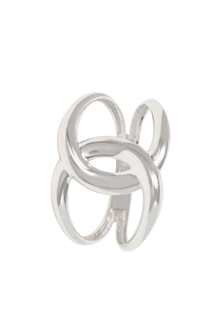 Anel Ma racine Ouro branco