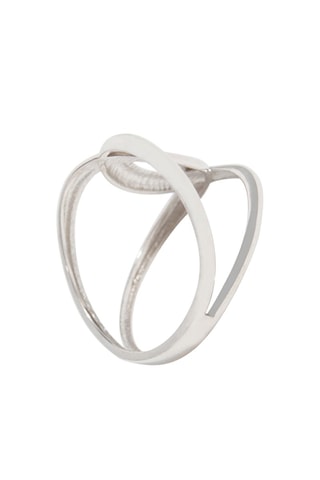 Anel Ma racine Ouro branco