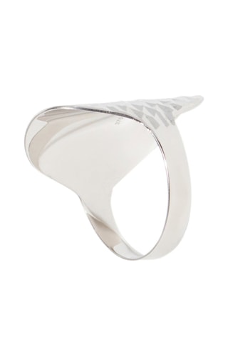 Anel Armadillo Ouro branco