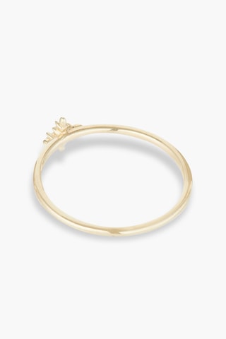  Bague Kamélia Or jaune 