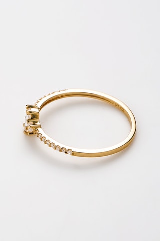 Anel Iriss 
Ouro amarelo 