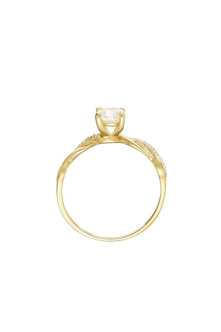 Bague Solitaire Magnifique - Or jaune