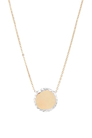 Colar Rond Précieux   Ouro amarelo e ouro branco