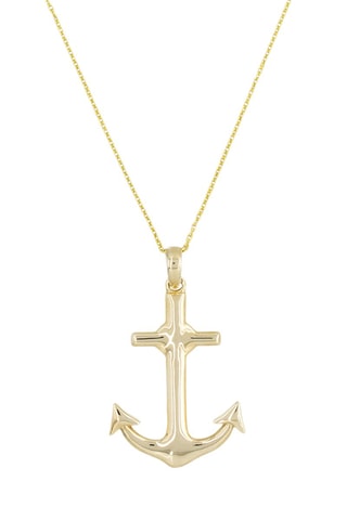 Pendentif Ancre Or jaune