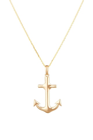 Pendentif Ancre Or jaune