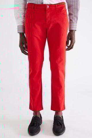 Calças - Vermelho - Harmont & Blaine