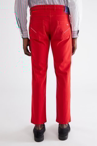 Calças - Vermelho - Harmont & Blaine
