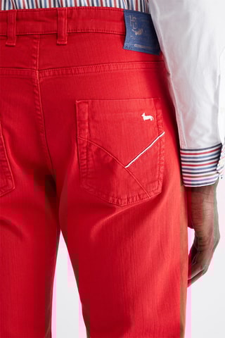 Calças - Vermelho - Harmont & Blaine