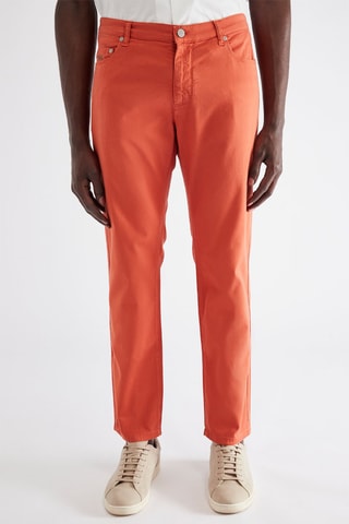 Calças slim - Laranja - Harmont & Blaine