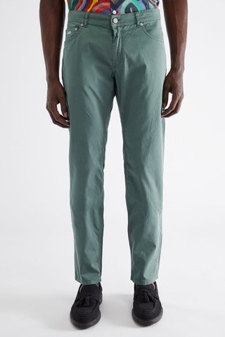 Calças casual - Verde - Harmont & Blaine