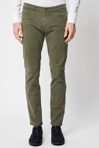 Calças slim - Verde-azeitona - Harmont & Blaine