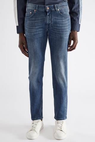 Jean droit - Bleu marine - Harmont & Blaine