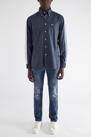 Jean droit - Bleu marine - Harmont & Blaine