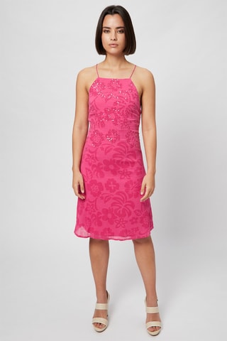 Vestido direito Fúcsia - Harmont & Blaine