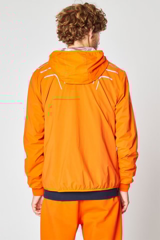 Coupe-vent à capuche - Orange  - Harmont & Blaine