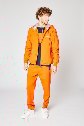 Coupe-vent à capuche - Orange  - Harmont & Blaine