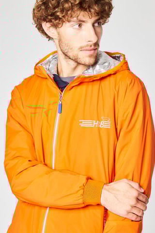 Coupe-vent à capuche - Orange  - Harmont & Blaine