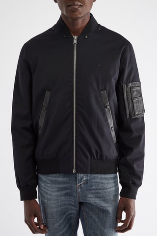 Blouson en laine - Bleu marine - Harmont & Blaine
