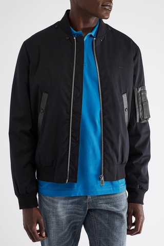 Blouson en laine - Bleu marine - Harmont & Blaine
