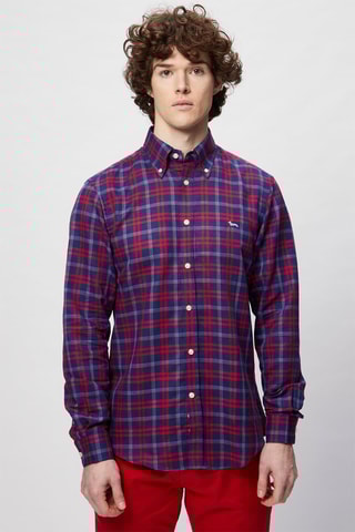 Chemise - Violet et rouge - Harmont & Blaine