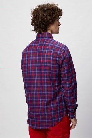 Chemise - Violet et rouge - Harmont & Blaine