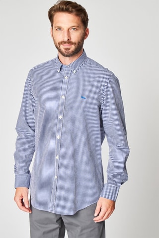 Chemise rayée - Bleu marine  - Harmont & Blaine