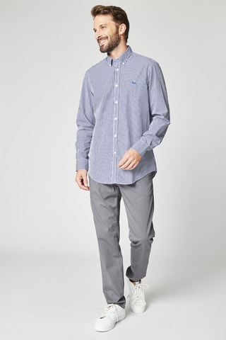 Chemise rayée - Bleu marine  - Harmont & Blaine