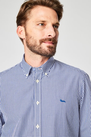 Chemise rayée - Bleu marine  - Harmont & Blaine
