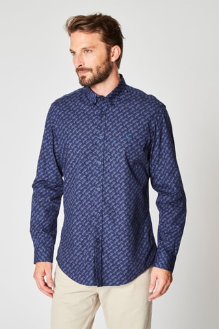 Chemise - Bleu  - Harmont & Blaine