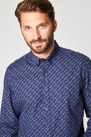 Chemise - Bleu  - Harmont & Blaine