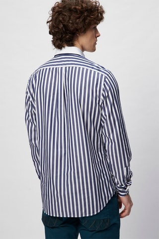 Chemise - Bleu marine et blanc - Harmont & Blaine