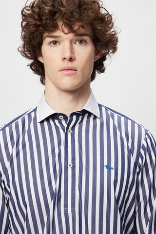 Chemise - Bleu marine et blanc - Harmont & Blaine