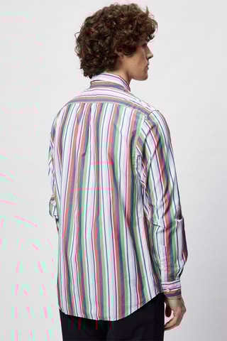 Chemise - Bleu marine et rouge - Harmont & Blaine