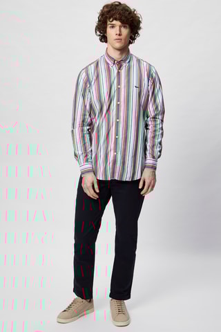 Chemise - Bleu marine et rouge - Harmont & Blaine