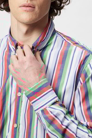 Chemise - Bleu marine et rouge - Harmont & Blaine