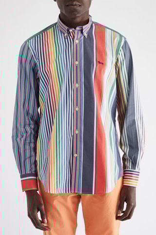 Chemise - Vert et rouge - Harmont & Blaine