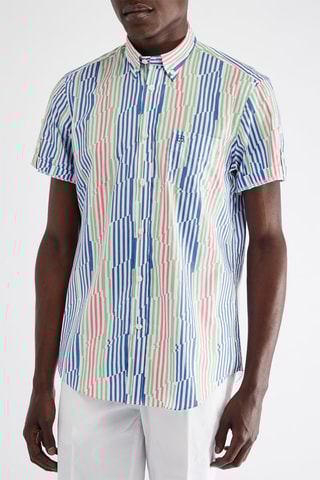 Chemise regular - Bleu  et vert - Harmont & Blaine Jeans