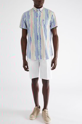 Chemise regular - Bleu  et vert - Harmont & Blaine Jeans