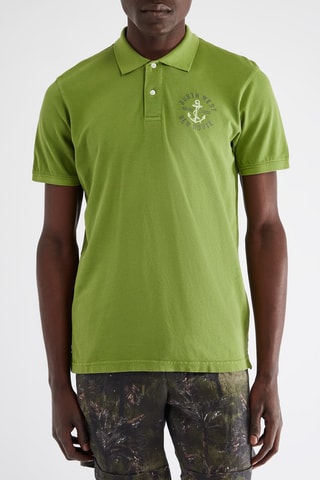 Polo regular - Verde - Harmont & Blaine Jeans