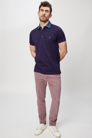 Polo Azul-marinho - Harmont & Blaine Calças de ganga
