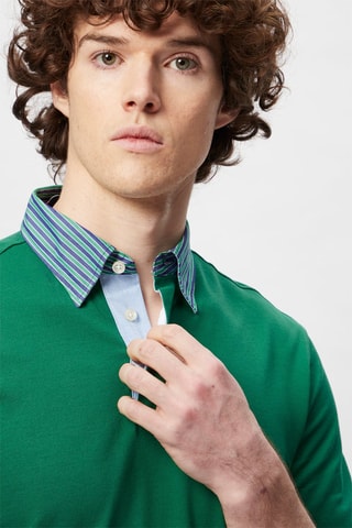 Polo Verde-escuro - Harmont & Blaine