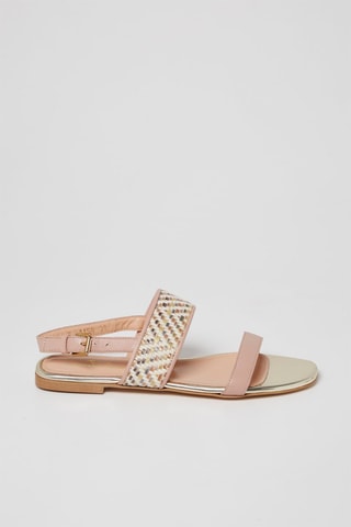 Sandales en cuir - Nude - Harmont & Blaine