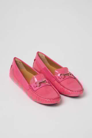 Mocassins en cuir verni - Fuchsia - Harmont & Blaine